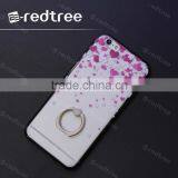 Fashion Trend Acrylic Back Printing Buckle Ring Holder Multi-function Phone Case for Iphone 6plus 7