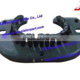 OTI Escalator Parts , Escalator Handrail Insert Guard With Brush for OTI