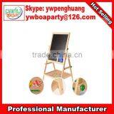 Promotional Advertising Wooden Kids Blackboard Double-sided Magnetic Black Board thumbnail-2