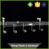 Over The Door Chrome Hook With Diamond Balls For Bathroom thumbnail-1