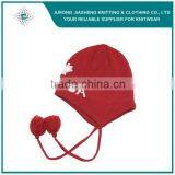 100% Acrylic Jacquard Canada Custom Earflap Cap thumbnail-1