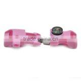 2017 New Bushcraft 1/2" Whistle Compass Buckles w/ Flint Fire Starter & Striker for Paracord Bracelet thumbnail-6