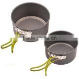 10pcs Portable Foldable Aluminum Frying Pan Pot Bowl Set Kitchen Cookware for Travel Outdoor Camping Hiking Cooking thumbnail-5