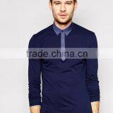 Fashion us Style Handsome Men Long Sleeve Polo Shirts for Sale thumbnail-2
