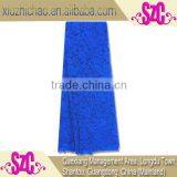 YQS2608-4 Factory Design Blue Woven Lace Fabric New Sample thumbnail-1