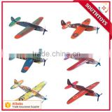 Flying Glider Planes - Toys For Party, Kids & All Ages - Hand Launch - Easy Assembly - Styrofoam Assorted
