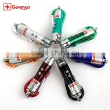 Goread 3 in 1 light mini torch multifunctional money detector with keychain light flashlight multifunctional