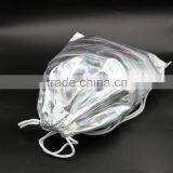 Fashion Laser Drawstring Bag Waterproof Drawstring Backpack Bag Quality Choice thumbnail-4