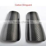Glossy Finish Carbon Shin Guard/3K Black Color Football Shinpads/Strong Shinguards For Football thumbnail-3