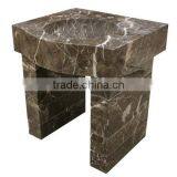 Free Stand Basins, Water Sink Stone, Shuitou, China Factory Vanity Marble Pieces thumbnail-2