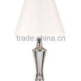 H27.5" Crystal and Chrome Table Lamp thumbnail-1