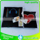 el Sound Active Flashing Panel for T-shirt el Panel Sleeves thumbnail-4