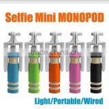 PDQ Support Mini Selfie Stick Colorful Extendable Selfie Stick for IPhone OEM Package Support thumbnail-5