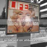 PET 3D Lenticular Poster of Building on Hot Promotion Picture