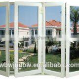 2016new Product Patio PVC/UPVC Serise Glass Folding Doors With Grill Design,PVC/UPVC Grill Designs Bi-fold Doors thumbnail-3