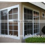 cheap sliding windows with white grids for house