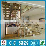 U Shape Modern Indoor Attic Prefab Metal Used Wood Stairs thumbnail-2