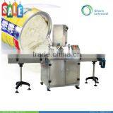 Auto rotary type diameter fixed fiber container can sealer machine supplier