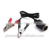 2014 High Quality With Clip Battery Cable With Car Cigarette Lighter Socket thumbnail-1