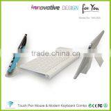 Fancy Electronic Gift For Business Partner Shenzhn Mini Wireless Keyboard With Gold Color KM909 thumbnail-5