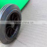 1020x597x740mm 240L New Polyethylene HDPE Green China Outdoor Plastic Garbage Bin With Wheels and Covers thumbnail-5