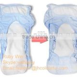 Baby bamboo jersey cotton cloth diaper available soft breathable diaper cloth with microfiber insert