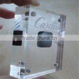 Modern JLP 8" 10" Clear Acrylic Photo Frame thumbnail-2