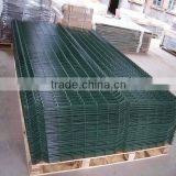 Green PVC Coated Welded wire mesh fence
