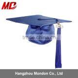 Wholesale Best Price Children Graduation Cap and Gown Shiny Royal Blue thumbnail-3