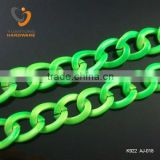 3.4-3.6mm matt green color chain