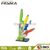 KC1301 5PCS Colourful Handle Ceramic Knife thumbnail-1