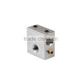 Concrete 3D Printer Makerbot Heating Aluminum Block for MK8 3D Photo Printer thumbnail-2