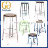 Modern Appearance furniture Metal wire bar stool, iron high stool for sales, counter stool