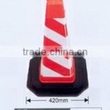 EVA Traffic Cone with Reflective Strap C10