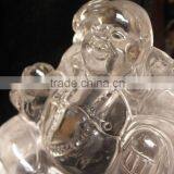 Natural Religious Crystal Carving Figure of Buddha thumbnail-6
