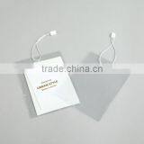 Wholesale New Plastic Paper Hangtag With String for Shirts,Clothing thumbnail-2