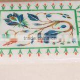 White Marble Inlay Boxes