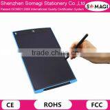 12 Inch Color Kids Electronic Writing Graphic Tablet Memo Pad Paperless LCD Handwriting Tablet for Classroom/Schools