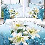 factory directly !! 100% polyester bedding sets 3d wholesale for printing flowers & plant