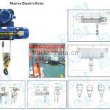 EMM EMC 1T 6M Marine Electric Hoist Model