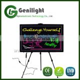 Tripod Stand Flashing Fluorescent Erasable LED Writing Board Store Sign