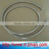 Shiny PVC Silver Shower Hose