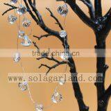 1.2M Crystal Diamond Drop Beaded Branch Wire Acrylic Bead Garland Crystal Beads Wedding Table Decorations thumbnail-4