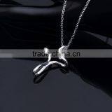 Newest Popular Sliver Pendant Necklace Cross Silver Necklaces Alloy Necklace Jewelry thumbnail-5