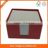 Memo Block Note Cube With Plastic Holder Promotional Memo Cube