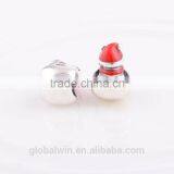 Wholesale Snowman Charm 925 Sterling Silver European Charm Bead Fit Snake Chain Bracelet Women Jewelry thumbnail-3
