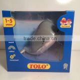 New Hot Make Design Electric Whale Orca Toy Movement Sound for Kids/Custom Electrical Animal Education Toys China Manufacturer thumbnail-1