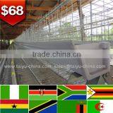 Trade Assurance NO.1 A Type Frame Quality Galvanized 3 Tier Layer Hen Cage thumbnail-1