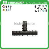 Gro1 3/4" Barbed Tee - 10 Pack Three Quarter Inch Irrigation Fittings thumbnail-1