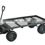 Green Heavy Duty Steel Flat Wagon thumbnail-1